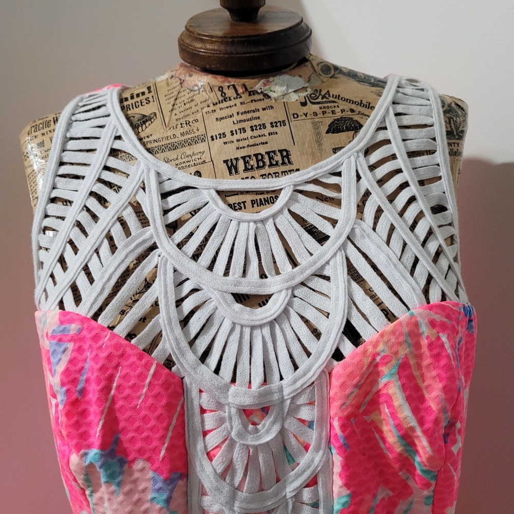 Lilly Pulitzer Tana shift dress " Never Been Betta" size 6 - Picture 3 of 10